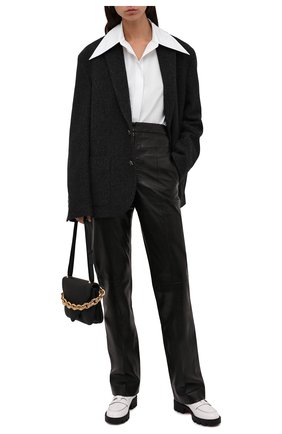 Женские кожаные ботинки montezu lug CHRISTIAN LOUBOUTIN белого цвета по цене 83950 руб., арт. 3210995/M0NTEZU LUG FLAT | Фото 2 Женские кожаные ботинки montezu lug CHRISTIAN LOUBOUTIN белого цвета, арт. 3210995/M0NTEZU LUG FLAT | Фото 2 (Материал внутренний: Натуральная кожа; Подошва: Платформа; Каблук высота: Низкий; Женское Кросс-КТ: Челси-ботинки)