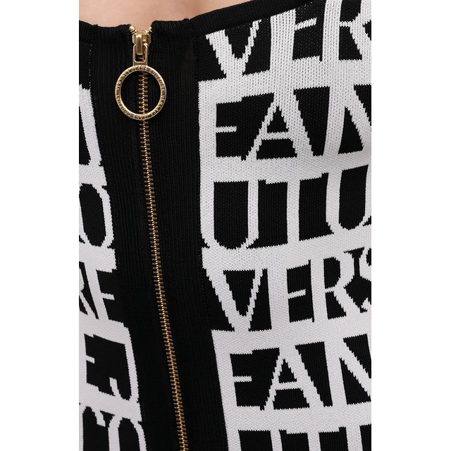 фото Платье из вискозы versace jeans couture