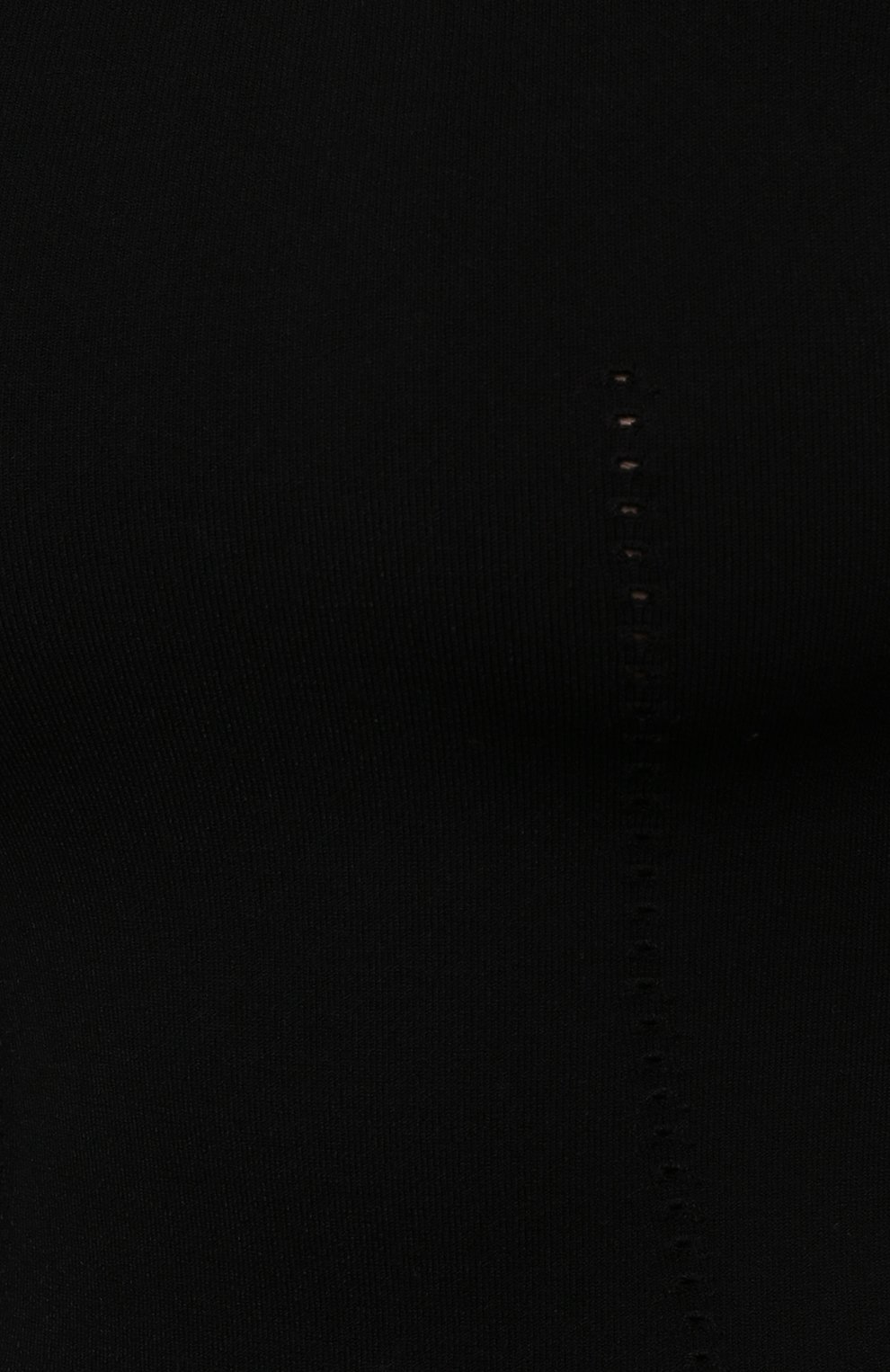 Женский пуловер DOLCE & GABBANA черного цвета, арт. FXD44T/JBMR9 | Фото 5 (Рукава: Длинные; Длина (для топов): Стандартные; Материал внешний: Вискоза; Женское Кросс-КТ: Пуловер-одежда; Стили: Минимализм)