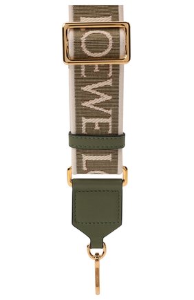 Женские ремень для сумки anagram LOEWE хаки цвета по цене 39950 руб., арт. C073T87X01 | Фото 2 Женские ремень для сумки anagram LOEWE хаки цвета, арт. C073T87X01 | Фото 2 (Материал: Текстиль; Кросс-КТ: ремень-сумка; Размер: mini; Ошибки технического описания: Нет высоты, Нет глубины)