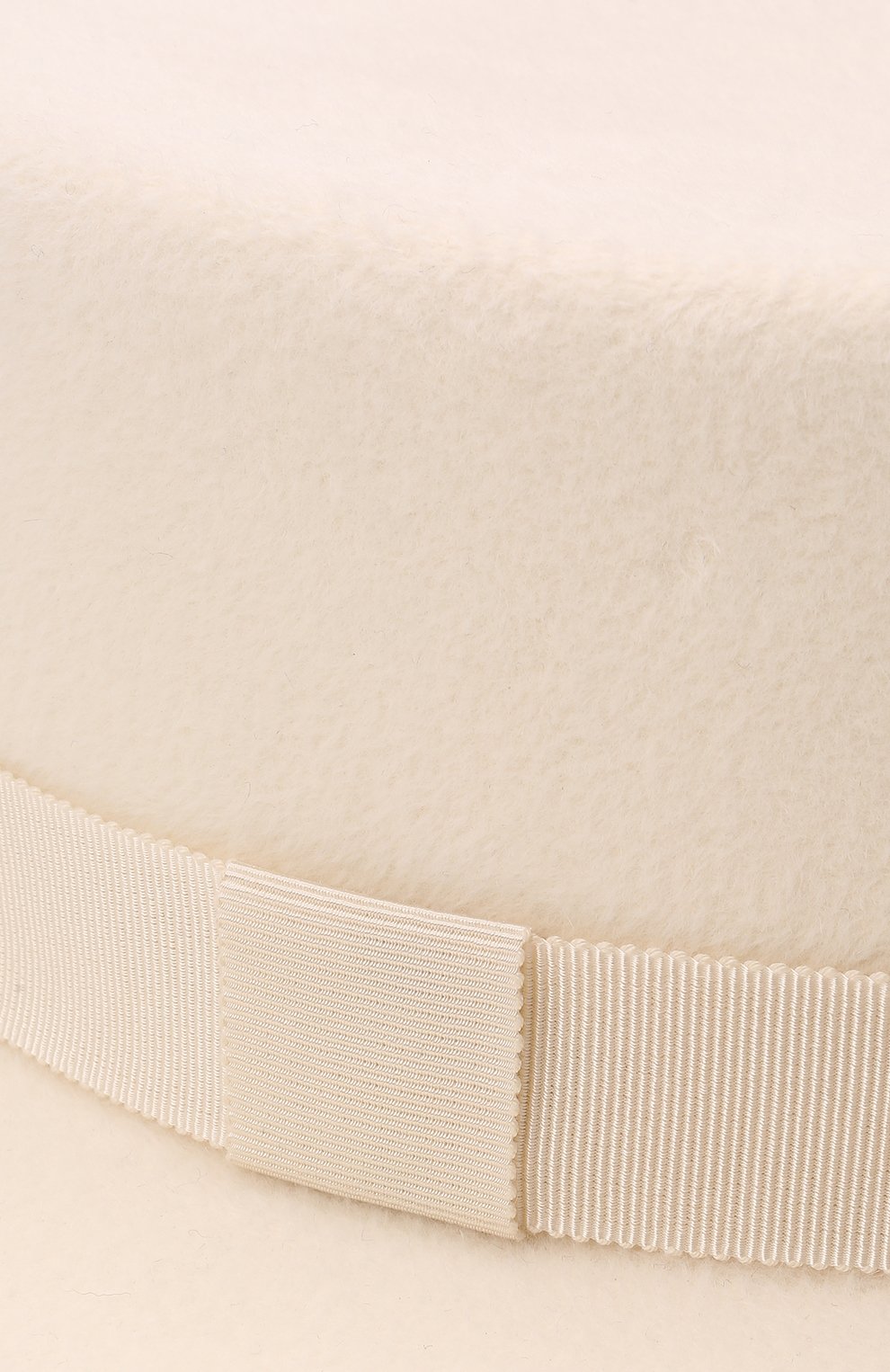 Женская шляпа kanotie mini COCOSHNICK HEADDRESS белого цвета, арт. kanotiemini | Фото 4 (Материал: Текстиль, Хлопок)