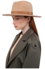 Женская шляпа london COCOSHNICK HEADDRESS бежевого цвета, арт. london | Фото 2 (Материал: Текстиль, Хлопок)