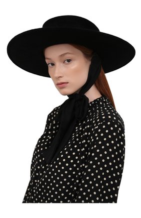 Женская шляпа kanotie max COCOSHNICK HEADDRESS черного цвета, арт. kanotiemaxszv | Фото 2 (Материал: Текстиль, Хлопок)