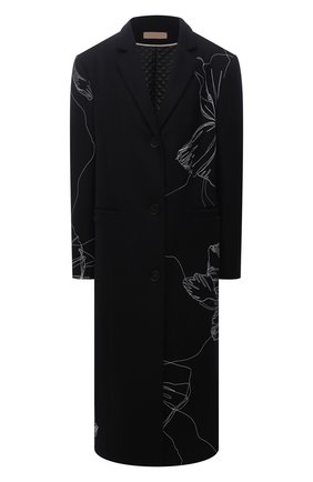 Женское шерстяное пальто RUBAN черного цвета по цене 85100 руб., арт. RFW21/22-1.1.310.0.2 | Фото 1 Женское шерстяное пальто RUBAN черного цвета, арт. RFW21/22-1.1.310.0.2 | Фото 1 (Материал внешний: Шерсть, Синтетический материал; Рукава: Длинные; Длина (верхняя одежда): Длинные; 1-2-бортные: Однобортные; Стили: Романтичный)