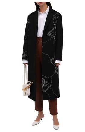 Женское шерстяное пальто RUBAN черного цвета по цене 85100 руб., арт. RFW21/22-1.1.310.0.2 | Фото 2 Женское шерстяное пальто RUBAN черного цвета, арт. RFW21/22-1.1.310.0.2 | Фото 2 (Материал внешний: Шерсть, Синтетический материал; Рукава: Длинные; Длина (верхняя одежда): Длинные; 1-2-бортные: Однобортные; Стили: Романтичный)