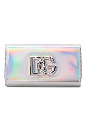 Женский клатч 3.5 DOLCE & GABBANA серебряного цвета по цене 99950 руб., арт. BB7082/AQ495 | Фото 1 Женский клатч 3.5 DOLCE & GABBANA серебряного цвета, арт. BB7082/AQ495 | Фото 1 (Материал: Натуральная кожа; Женское Кросс-КТ: Клатч-клатчи; Размер: small; Ремень/цепочка: На ремешке; Сумки: Сумки)