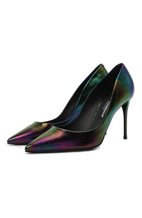 Женские кожаные туфли cardinale DOLCE & GABBANA фиолетового цвета по цене 51800 руб., арт. CD1657/AQ559 | Фото 1 Женские кожаные туфли cardinale DOLCE & GABBANA фиолетового цвета, арт. CD1657/AQ559 | Фото 1 (Подошва: Плоская; Материал внутренний: Натуральная кожа; Каблук высота: Высокий; Каблук тип: Шпилька)
