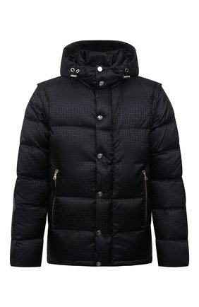 Мужская пуховая куртка BALMAIN черного цвета по цене 246000 руб., арт. WH1TP035/X167 | Фото 1 Мужская пуховая куртка BALMAIN черного цвета, арт. WH1TP035/X167 | Фото 1 (Рукава: Длинные; Материал подклада: Синтетический материал; Материал внешний: Синтетический материал; Материал утеплителя: Пух и перо; Длина (верхняя одежда): Короткие; Кросс-КТ: Куртка; Мужское Кросс-КТ: пуховик-короткий; Стили: Кэжуэл)