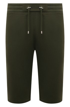 Мужские хлопковые шорты BALMAIN хаки цвета по цене 48250 руб., арт. WH00A003/B152 | Фото 1 Мужские хлопковые шорты BALMAIN хаки цвета, арт. WH00A003/B152 | Фото 1 (Материал внешний: Хлопок; Длина Шорты М: Ниже колена; Кросс-КТ: Трикотаж, Спорт; Стили: Спорт-шик)