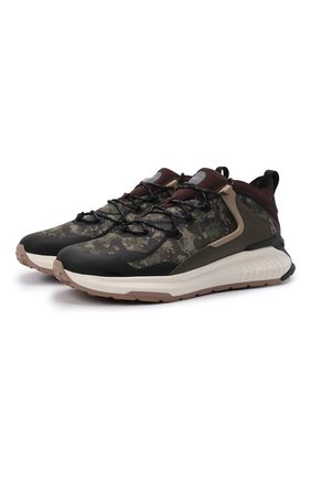 Мужские комбинированные кроссовки TOD’S хаки цвета по цене 51100 руб., арт. XXM07I0EW20QNB | Фото 1 Мужские комбинированные кроссовки TOD’S хаки цвета, арт. XXM07I0EW20QNB | Фото 1 (Материал внешний: Текстиль; Материал внутренний: Текстиль; Подошва: Массивная; Стили: Гранж)