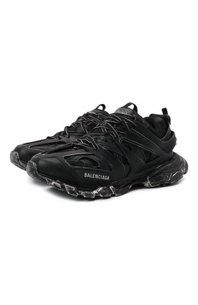Мужские кроссовки track faded BALENCIAGA черного цвета по цене 86950 руб., арт. 542023/W3CN2 | Фото 1 Мужские кроссовки track faded BALENCIAGA черного цвета, арт. 542023/W3CN2 | Фото 1 (Материал внутренний: Текстиль; Материал внешний: Экокожа; Подошва: Массивная; Стили: Гранж)