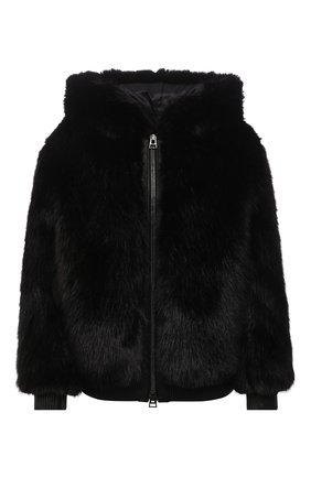 Женская шуба из экомеха TOM FORD черного цвета по цене 314000 руб., арт. CSF645-FUT010 | Фото 1 Женская шуба из экомеха TOM FORD черного цвета, арт. CSF645-FUT010 | Фото 1 (Длина (верхняя одежда): Короткие; Материал подклада: Вискоза, Синтетический материал; Рукава: Длинные; Материал внешний: Синтетический материал; Стили: Гламурный; Женское Кросс-КТ: Экомех)