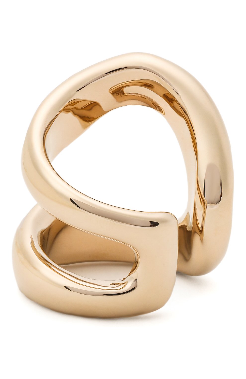 Женское кольцо kiss CHLOÉ золотого цвета, арт. CHC21AFR89CB7 | Фото 3 (Материал: Металл)