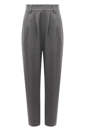 Женские кашемировые брюки BRUNELLO CUCINELLI серого цвета по цене 222500 руб., арт. ML896P7701 | Фото 1 Женские кашемировые брюки BRUNELLO CUCINELLI серого цвета, арт. ML896P7701 | Фото 1 (Материал внешний: Шерсть, Кашемир; Длина (брюки, джинсы): Стандартные; Стили: Кэжуэл; Женское Кросс-КТ: Брюки-одежда; Силуэт Ж (брюки и джинсы): Прямые)