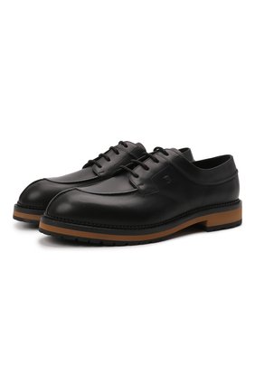 Мужские кожаные дерби TOD’S черного цвета по цене 51100 руб., арт. XXM09I0EW30NHV | Фото 1 Мужские кожаные дерби TOD’S черного цвета, арт. XXM09I0EW30NHV | Фото 1 (Материал внутренний: Натуральная кожа; Стили: Классический)