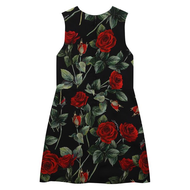 Платья для девочки из вискозы Dolce & Gabbana L52DX5/FS8CR/8-14 Фото 2
