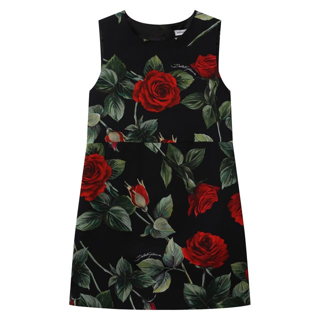 Платья для девочки из вискозы Dolce & Gabbana L52DX5/FS8CR/2-6