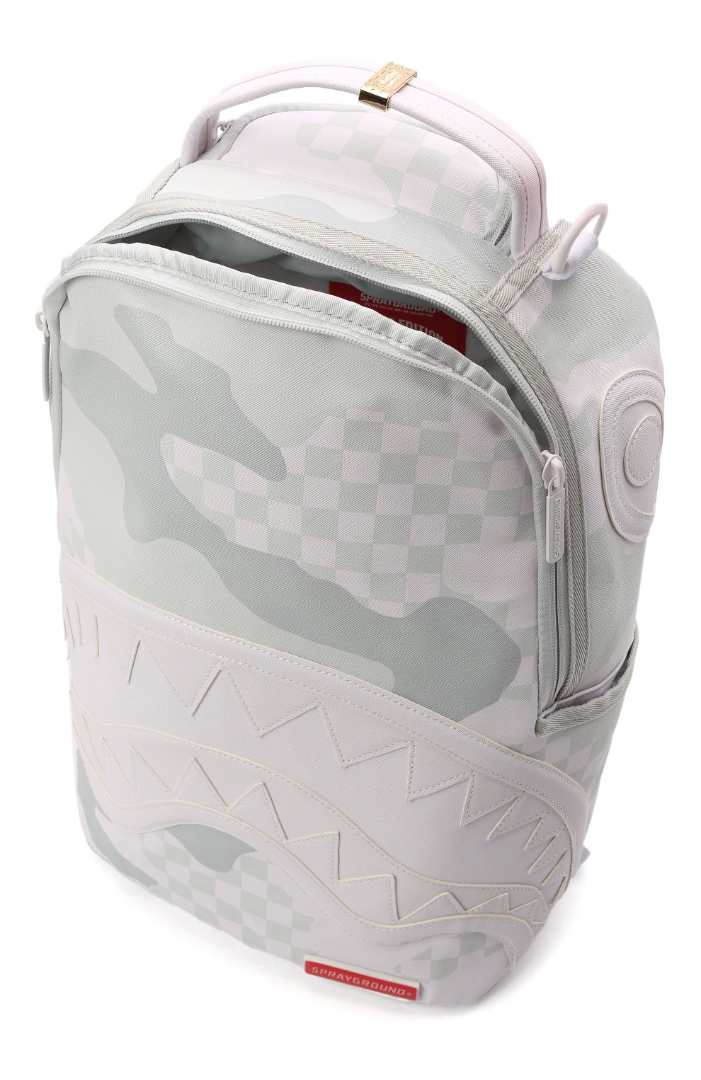 Детская рюкзак SPRAYGROUND светло-зеленого цвета по цене 15250 руб., арт. 910B3785NSZ | Фото 3 Детская рюкзак SPRAYGROUND светло-зеленого цвета, арт. 910B3785NSZ | Фото 3 (Региональные ограничения белый список (Axapta Mercury): RU; Кросс-КТ: Школьные аксессуары; Материал: Экокожа)