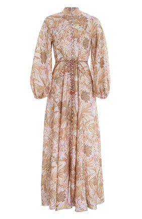 Женское льняное платье ZIMMERMANN бежевого цвета по цене 62850 руб., арт. 3241DAND/ | Фото 1 Женское льняное платье ZIMMERMANN бежевого цвета, арт. 3241DAND/ | Фото 1 (Женское Кросс-КТ: Платье-одежда, Платье-пляжная одежда; Материал внешний: Лен; Стили: Бохо; Случай: Повседневный)