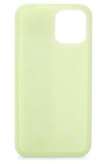 Чехол для iphone 12 pro BOTTEGA VENETA светло-зеленого цвета, арт. 660313/V0EY0 | Фото 2 (Материал: Пластик)