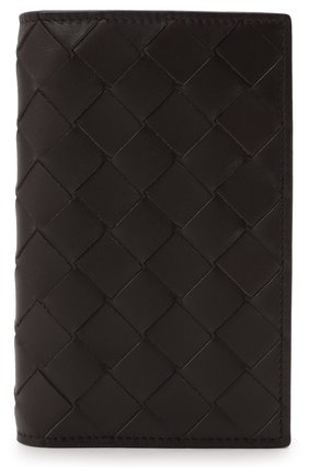 Мужской кожаная обложка для паспорта BOTTEGA VENETA темно-коричневого цвета по цене 29950 руб., арт. 629679/VCPQ6 | Фото 1 Мужской кожаная обложка для паспорта BOTTEGA VENETA темно-коричневого цвета, арт. 629679/VCPQ6 | Фото 1 (Кросс-КТ: обложки и футляры)