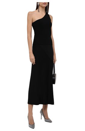 Женские кожаные туфли BALMAIN черного цвета по цене 86200 руб., арт. WN1UA517/A0SC | Фото 2 Женские кожаные туфли BALMAIN черного цвета, арт. WN1UA517/A0SC | Фото 2 (Подошва: Плоская; Материал внутренний: Натуральная кожа; Каблук высота: Высокий; Каблук тип: Шпилька)