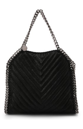 Женский сумка-тоут falabella mini STELLA MCCARTNEY черного цвета по цене 79950 руб., арт. 371223/W8859 | Фото 1 Женский сумка-тоут falabella mini STELLA MCCARTNEY черного цвета, арт. 371223/W8859 | Фото 1 (Ремень/цепочка: На ремешке; Материал: Текстиль; Размер: mini; Сумки-технические: Сумки-шопперы)