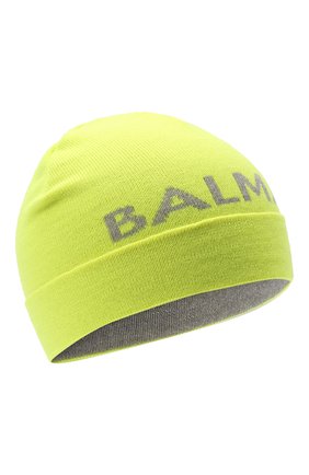 Детского шерстяная шапка BALMAIN желтого цвета по цене 11500 руб., арт. 6P0767 | Фото 1 Детского шерстяная шапка BALMAIN желтого цвета, арт. 6P0767 | Фото 1 (Материал: Шерсть)
