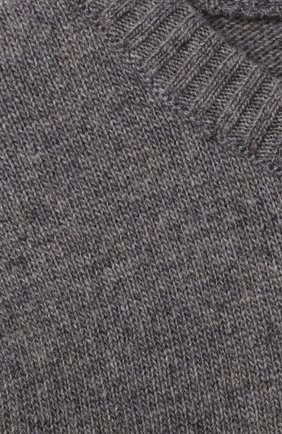 Детский комплект из пуловера и брюк WOOL&COTTON серого цвета, арт. KRUFP | Фото 6 (Кросс-КТ НВ: Костюм; Материал внешний: Шерсть, Кашемир; Рукава: Длинные)