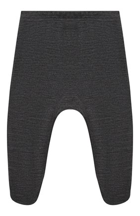 Детские ползунки WOOL&COTTON темно-серого цвета по цене 3550 руб., арт. BMLLD | Фото 2 Детские ползунки WOOL&COTTON темно-серого цвета, арт. BMLLD | Фото 2 (Кросс-КТ НВ: Ползунки-одежда)