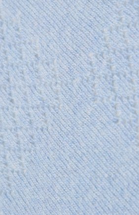 Детского шерстяной плед WOOL&COTTON голубого цвета по цене 17660 руб., арт. KMLPL | Фото 3 Детского шерстяной плед WOOL&COTTON голубого цвета, арт. KMLPL | Фото 3 (Материал: Шерсть)