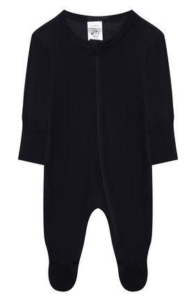 Детский шерстяной комбинезон WOOL&COTTON синего цвета по цене 5150 руб., арт. OMLRB | Фото 1 Детский шерстяной комбинезон WOOL&COTTON синего цвета, арт. OMLRB | Фото 1 (Материал внешний: Шерсть; Рукава: Длинные)