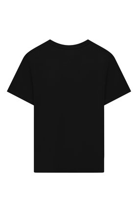 Детская хлопковая футболка POLO RALPH LAUREN черного цвета по цене 4265 руб., арт. 323853790 | Фото 2 Детская хлопковая футболка POLO RALPH LAUREN черного цвета, арт. 323853790 | Фото 2 (Рукава: Короткие; Материал внешний: Хлопок)
