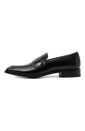 Мужские кожаные пенни-лоферы PRADA черного цвета по цене 71000 руб., арт. 2DB196-P39-F0002-X000 | Фото 2 Мужские кожаные пенни-лоферы PRADA черного цвета, арт. 2DB196-P39-F0002-X000 | Фото 2