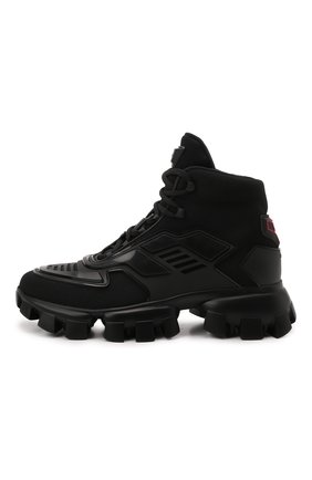 Мужские кроссовки cloudbust thunder PRADA черного цвета по цене 85000 руб., арт. 2TG180-3KZU-F0002 | Фото 2 Мужские кроссовки cloudbust thunder PRADA черного цвета, арт. 2TG180-3KZU-F0002 | Фото 2 (Материал внешний: Текстиль; Стили: Гранж; Материал утеплителя: Без утеплителя)