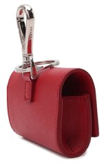 Кожаный чехол для airpods pro PRADA красного цвета, арт. 2TT133-2AHF-F068Z | Фото 2 (Материал: Натуральная кожа; Женское Кросс-КТ: Кожа AirPods)