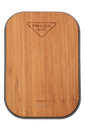 Мужской контейнер PRADA коричневого цвета по цене 14000 руб., арт. 2UP002-2DMS-F0276-OOO | Фото 4 Мужской контейнер PRADA коричневого цвета, арт. 2UP002-2DMS-F0276-OOO | Фото 4 (Материал: Текстиль, Резина, Дерево, Пластик, Растительное волокно, Синтетический материал, Металл)