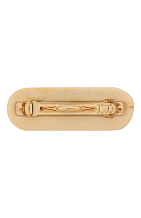 Женская заколка для волос PRADA бежевого цвета по цене 0 руб., арт. 1IF043-2CD0-F0304 | Фото 2 Женская заколка для волос PRADA бежевого цвета, арт. 1IF043-2CD0-F0304 | Фото 2 (Материал: Пластик)