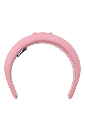 Женский ободок для волос re-nylon PRADA розового цвета по цене 44000 руб., арт. 1IH016-2DMI-F0028 | Фото 1 Женский ободок для волос re-nylon PRADA розового цвета, арт. 1IH016-2DMI-F0028 | Фото 1 (Материал: Текстиль, Синтетический материал)
