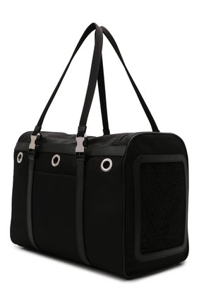 Сумка-переноска для собак PRADA черного цвета по цене 275000 руб., арт. 2VC968-2DMT-F0002-WOM | Фото 2 Сумка-переноска для собак PRADA черного цвета, арт. 2VC968-2DMT-F0002-WOM | Фото 2