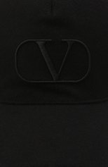 Мужской шерстяная бейсболка VALENTINO черного цвета, арт. WY0HDA27/VUP | Фото 4 (Материал: Текстиль, Шерсть)