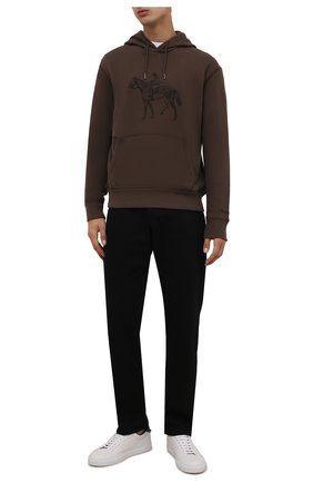 Мужской хлопковое худи RALPH LAUREN коричневого цвета по цене 69950 руб., арт. 790841346 | Фото 2 Мужской хлопковое худи RALPH LAUREN коричневого цвета, арт. 790841346 | Фото 2 (Материал внешний: Хлопок; Длина (для топов): Стандартные; Рукава: Длинные; Мужское Кросс-КТ: Худи-одежда; Принт: С принтом; Стили: Кэжуэл)