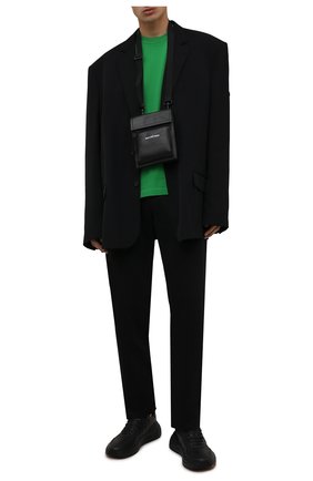 Мужская кожаная сумка explorer BALENCIAGA черного цвета по цене 56500 руб., арт. 655982/13MNX | Фото 2 Мужская кожаная сумка explorer BALENCIAGA черного цвета, арт. 655982/13MNX | Фото 2 (Ремень/цепочка: На ремешке; Материал: Натуральная кожа; Размер: mini)