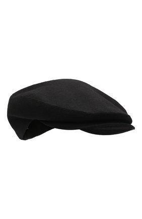 Мужская шерстяное кепи DOLCE & GABBANA черного цвета, арт. GH587A/FU22V | Фото 1 (Материал: Шерсть, Текстиль)