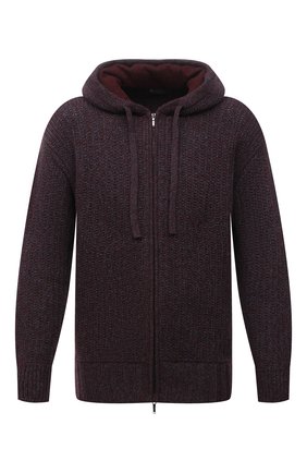 Мужской кашемировый кардиган LORO PIANA бордового цвета по цене 250500 руб., арт. FAL9157 | Фото 1 Мужской кашемировый кардиган LORO PIANA бордового цвета, арт. FAL9157 | Фото 1 (Материал внешний: Кашемир, Шерсть; Длина (для топов): Стандартные; Рукава: Длинные; Мужское Кросс-КТ: Кардиган-одежда; Стили: Кэжуэл)