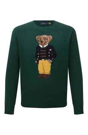 Мужской шерстяной свитер POLO RALPH LAUREN зеленого цвета по цене 39950 руб., арт. 710850566 | Фото 1 Мужской шерстяной свитер POLO RALPH LAUREN зеленого цвета, арт. 710850566 | Фото 1 (Материал внешний: Шерсть; Длина (для топов): Стандартные; Рукава: Длинные; Мужское Кросс-КТ: Свитер-одежда; Принт: С принтом; Стили: Кэжуэл)
