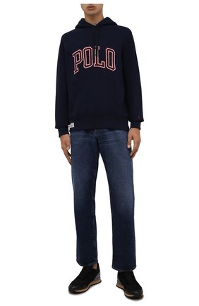 Мужской худи POLO RALPH LAUREN темно-синего цвета по цене 19000 руб., арт. 710823897 | Фото 2 Мужской худи POLO RALPH LAUREN темно-синего цвета, арт. 710823897 | Фото 2 (Материал внешний: Хлопок, Синтетический материал; Мужское Кросс-КТ: Худи-одежда; Принт: С принтом; Стили: Спорт-шик)