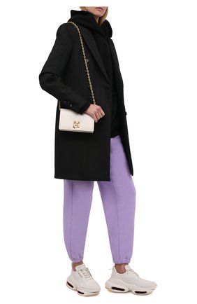 Женские комбинированные кроссовки b-bold BALMAIN кремвого цвета по цене 65150 руб., арт. WN1VI541/LSSY | Фото 2 Женские комбинированные кроссовки b-bold BALMAIN кремвого цвета, арт. WN1VI541/LSSY | Фото 2 (Подошва: Платформа; Материал внутренний: Натуральная кожа)