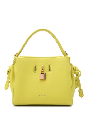 Женская сумка padlock TOM FORD желтого цвета по цене 161000 руб., арт. L1486T-LCL095 | Фото 1 Женская сумка padlock TOM FORD желтого цвета, арт. L1486T-LCL095 | Фото 1 (Материал: Натуральная кожа; Сумки-технические: Сумки top-handle, Сумки через плечо; Размер: small; Ремень/цепочка: На ремешке)