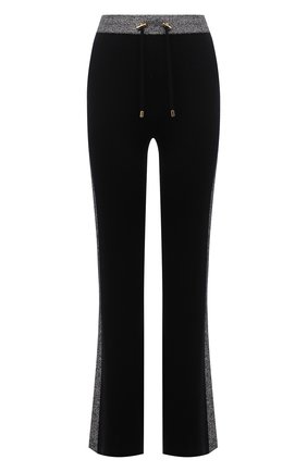 Женские брюки balmain x rossignol BALMAIN черного цвета по цене 115000 руб., арт. WF2P0070/K345 | Фото 1 Женские брюки balmain x rossignol BALMAIN черного цвета, арт. WF2P0070/K345 | Фото 1 (Материал внешний: Шерсть; Длина (брюки, джинсы): Удлиненные; Женское Кросс-КТ: Брюки-одежда; Стили: Спорт-шик; Силуэт Ж (брюки и джинсы): Расклешенные)